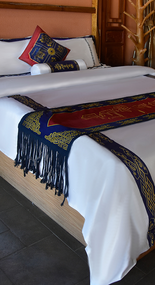 民宿酒店床上用品、藏族元素床上用品